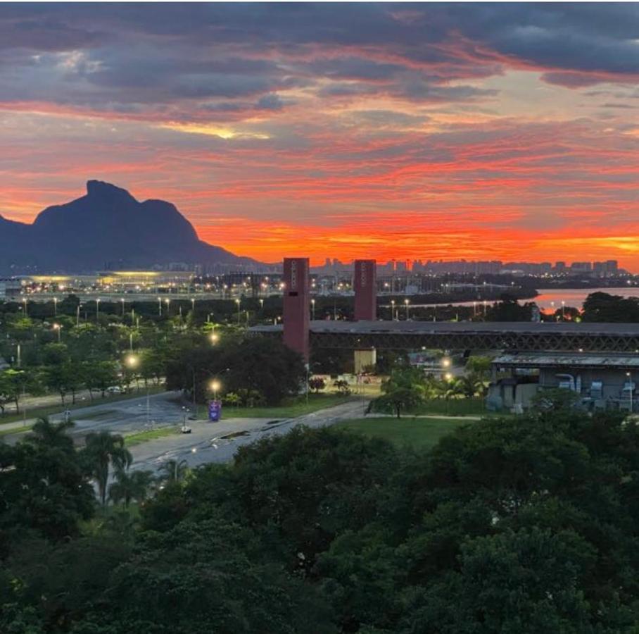 Апартаменты Apto Tipo Flat Midas Rock In Rio Barra Olimpica Рио-де-Жанейро Экстерьер фото